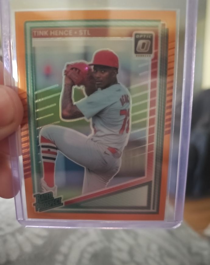2025 Donruss Optic #166 Tink Hence — front