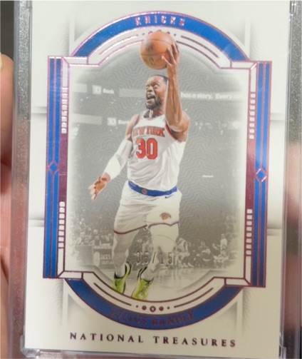 2023-24 Panini National Treasures #62 Julius Randle — front
