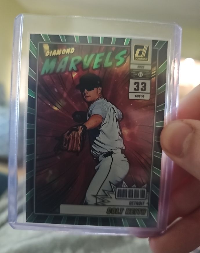 2025 Donruss Diamond Marvels #10 Colt Keith — front