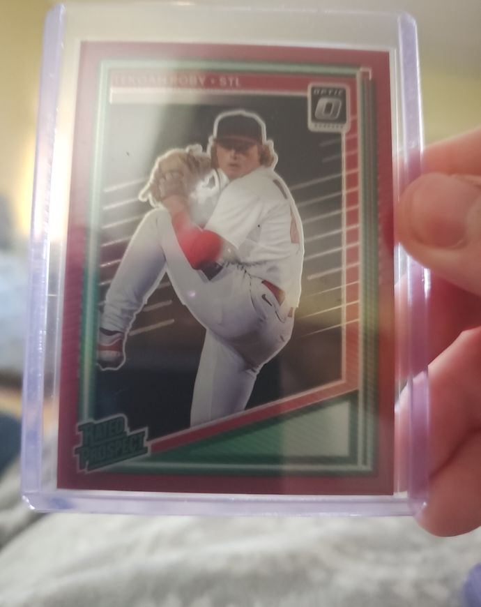 2025 Donruss #196 Tekoah Roby — front
