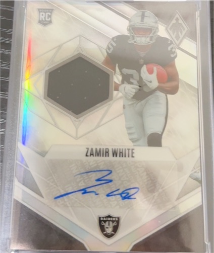 2022 Panini Phoenix Rookie Patch Signature #RJA-ZW Zamir White — front
