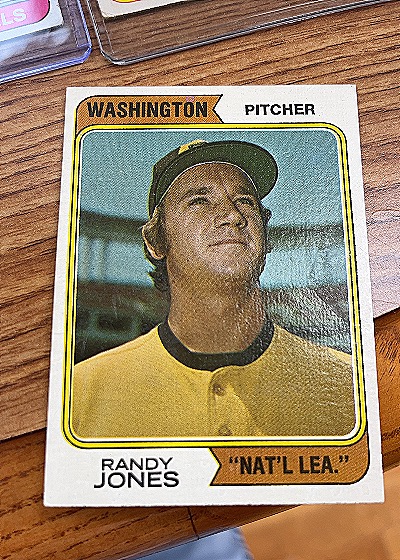 1974 Topps #173 Randy Jones — front