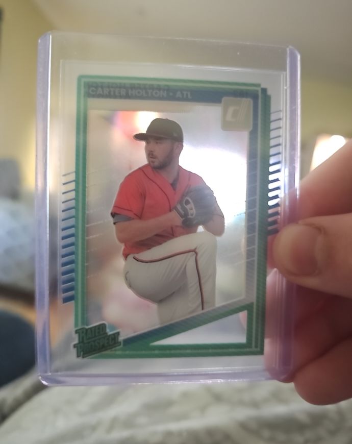2024 Donruss #182 Carter Holton — front