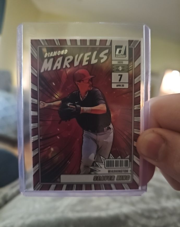 2025 Donruss Diamond Marvels #18 Seaver King — front