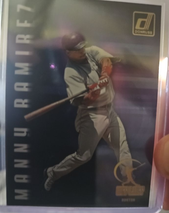 2025 Donruss Hit List #4 Manny Ramirez — front
