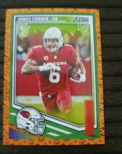 2025 Panini Score A Treat Halloween #114 James Conner — front