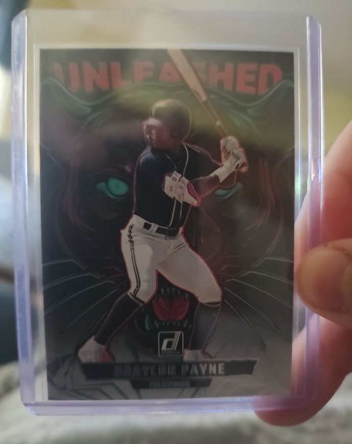 2025 Panini Donruss #13 Braylon Payne Unleashed — front