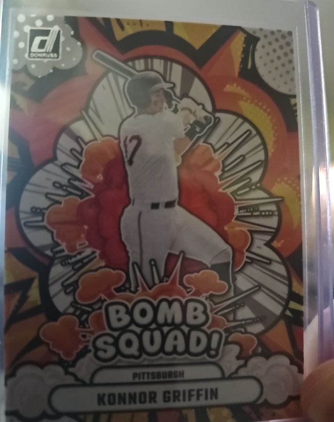 2025 Donruss #3 Konnor Griffin Bomb Squad — front