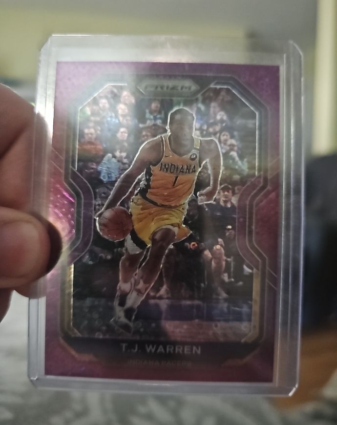 2020-21 Panini Prizm #82 T.J. Warren — front