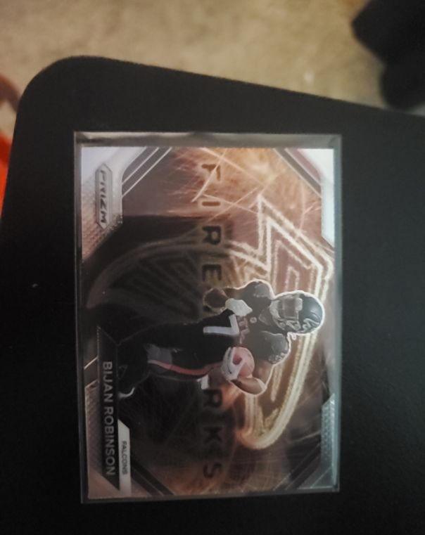 2023 Panini Prizm #F-24 Bijan Robinson Fireworks — front