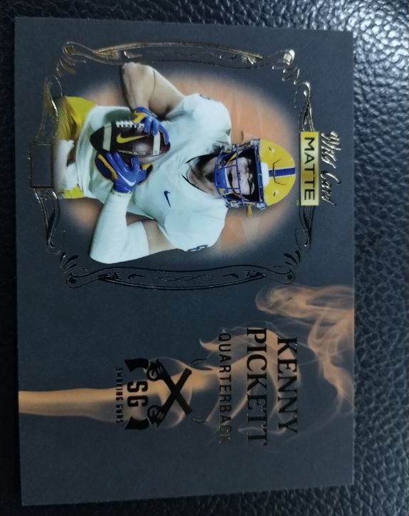 2022 Wild Card Matte #SG-9 Kenny Pickett — front