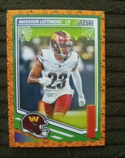 2025 Panini Score #165 Marshon Lattimore — front