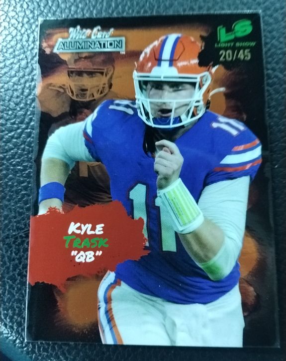 2021 Wild Card Alumination #LS-5 Kyle Trask — front