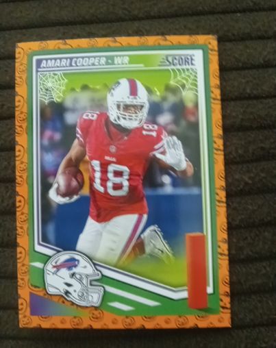 2025 Panini Score Amari Cooper Scorecard — front