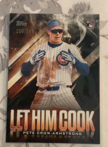 2024 Topps Update #LHC-18 Pete Crow-Armstrong Let Him Cook — front