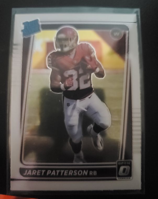 2021 Panini Donruss Optic #297 Jaret Patterson — front