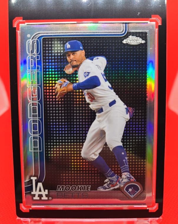 2025 Topps Chrome #50 Mookie Betts — front