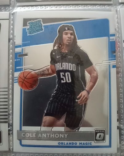 2020-21 Donruss Optic #165 Cole Anthony — front