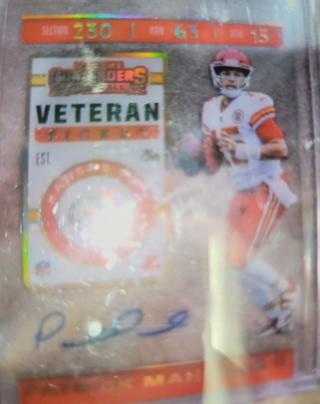 2019 Panini Contenders Football Baker Mayfield Veteran Ticket — front