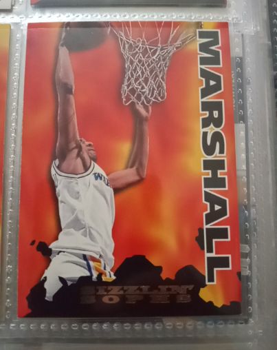 1995-96 Hoops #203 Donyell Marshall — front