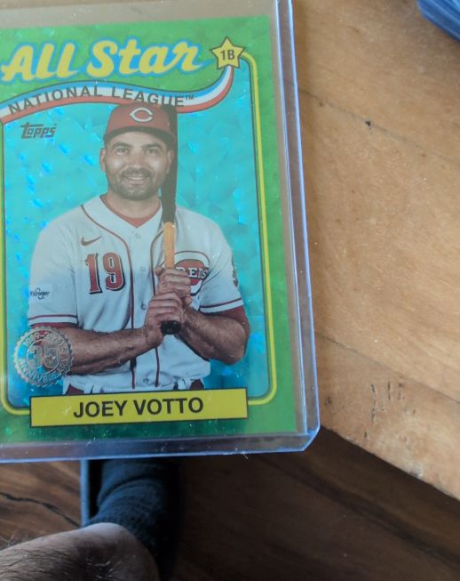 2024 Topps Series 2 1989 All Star Silver FoilBoard #89ASB-33 Joey Votto — front