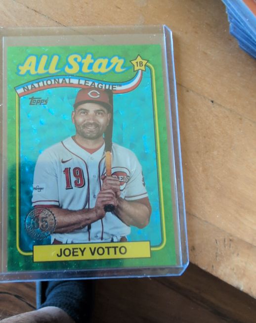 2024 Topps Series 2 1989 All Star Silver Foilboard #89ASB-33 Joey Votto — front