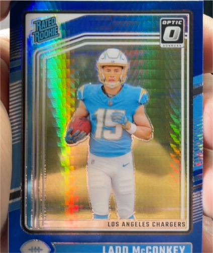 2024 Panini Donruss Optic #266 Ladd McConkey — front