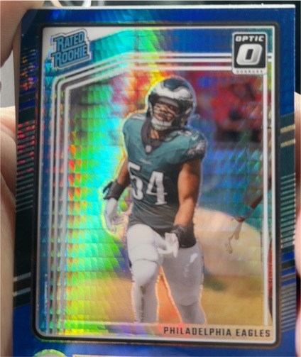 2024 Donruss Optic #250 Jeremiah Trotter Jr. — front