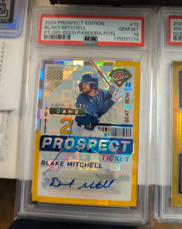 2024 Panini Prospect Edition #72 Blake Mitchell — front