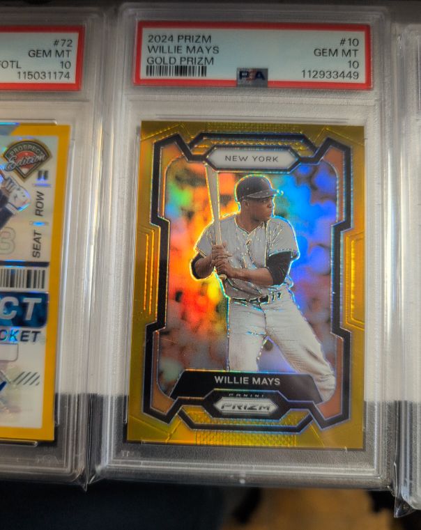 2024 Panini Prizm #10 Willie Mays — front