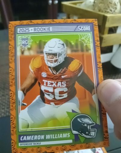 2025 Panini Score A Treat #66 Cameron Williams Rookie — front