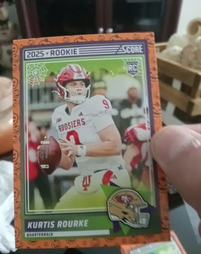2025 Panini Score A Treat #82 Kurtis Rourke — front