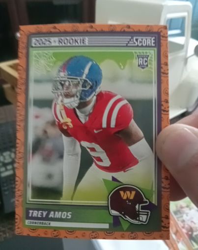 2025 Panini Score A Treat Football #92 Trey Amos — front