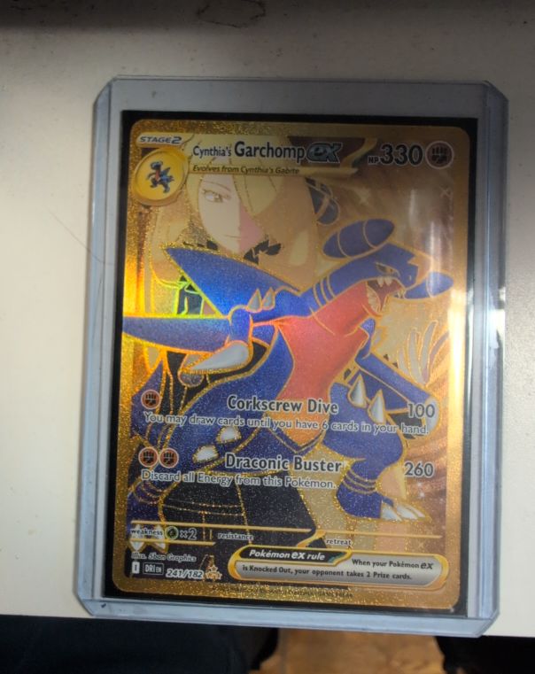 2025 Pokémon TCG #241 Cynthia's Garchomp EX — front
