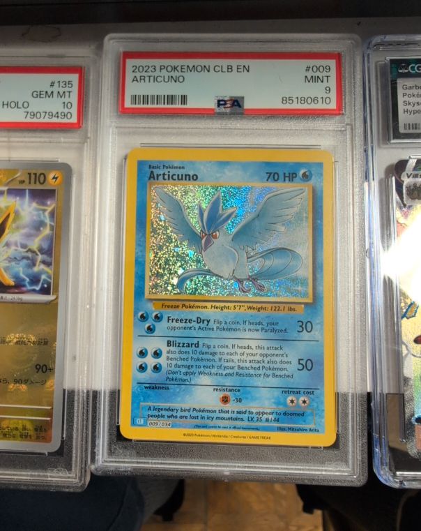 2023 Pokemon Classic Collection #009 Articuno — front
