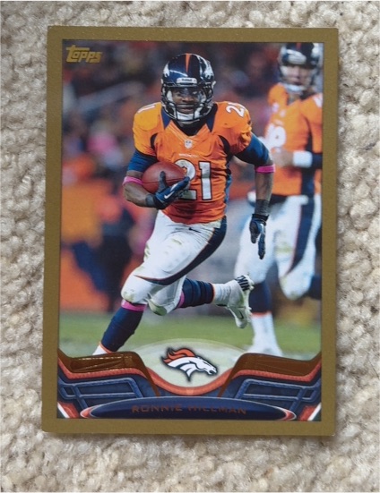 2013 Topps #9 Ronnie Hillman — front