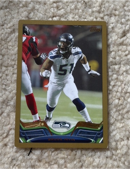 2013 Topps #81 Bruce Irvin — front