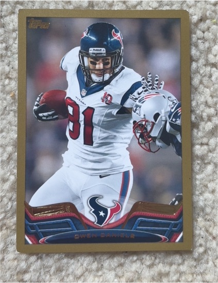 2013 Topps #109 Owen Daniels Houston Texans — front