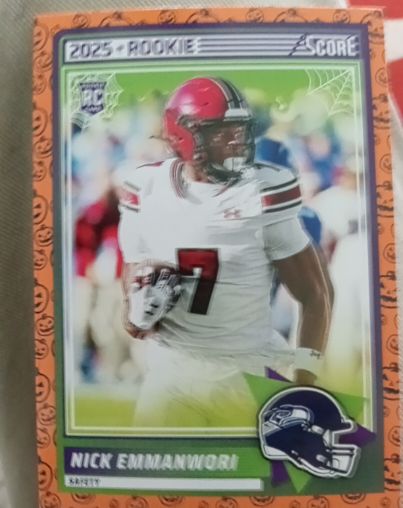 2025 Panini Score-A-Treat #96 Nick Emmanwori — front