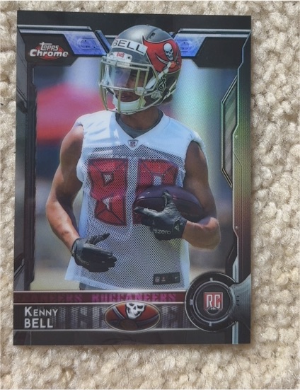 2015 Topps Chrome #129 Kenny Bell — front