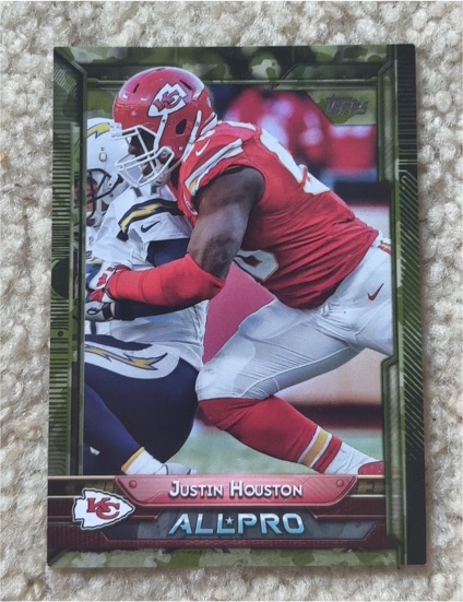 2015 Topps #297 Justin Houston — front