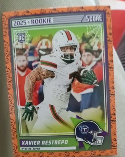 2025 Panini Score A Treat #6 Xavier Restrepo — front