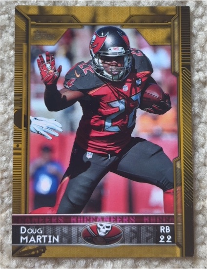 2015 Topps #123 Doug Martin — front