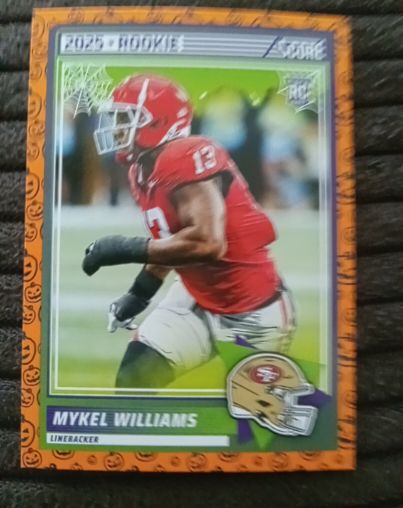 2025 Panini Score A Treat Football #28 Mykel Williams — front