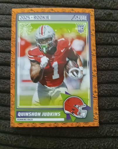 2025 Panini Score-A-Treat #38 Quinshon Judkins — front