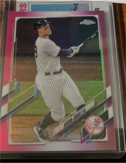 2021 Topps Chrome #99 Aaron Judge — front
