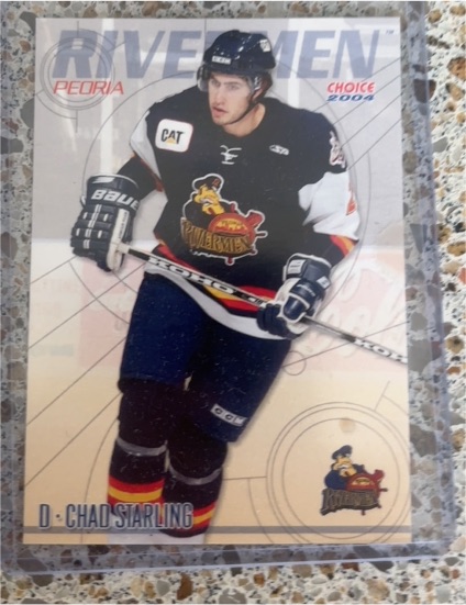 2003 Choice Peoria Rivermen #D Chad Starling — front