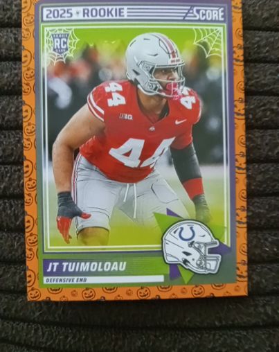 2025 Panini Score A Treat #84 JT Tuimoloau Rookie — front
