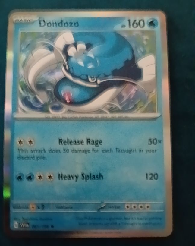 2023 Pokémon Scarlet & Violet Base Set #61 Dondozo — front