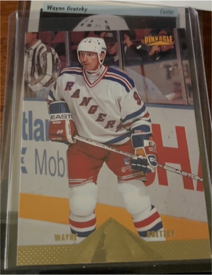 1996-97 Pinnacle #1 Wayne Gretzky — front